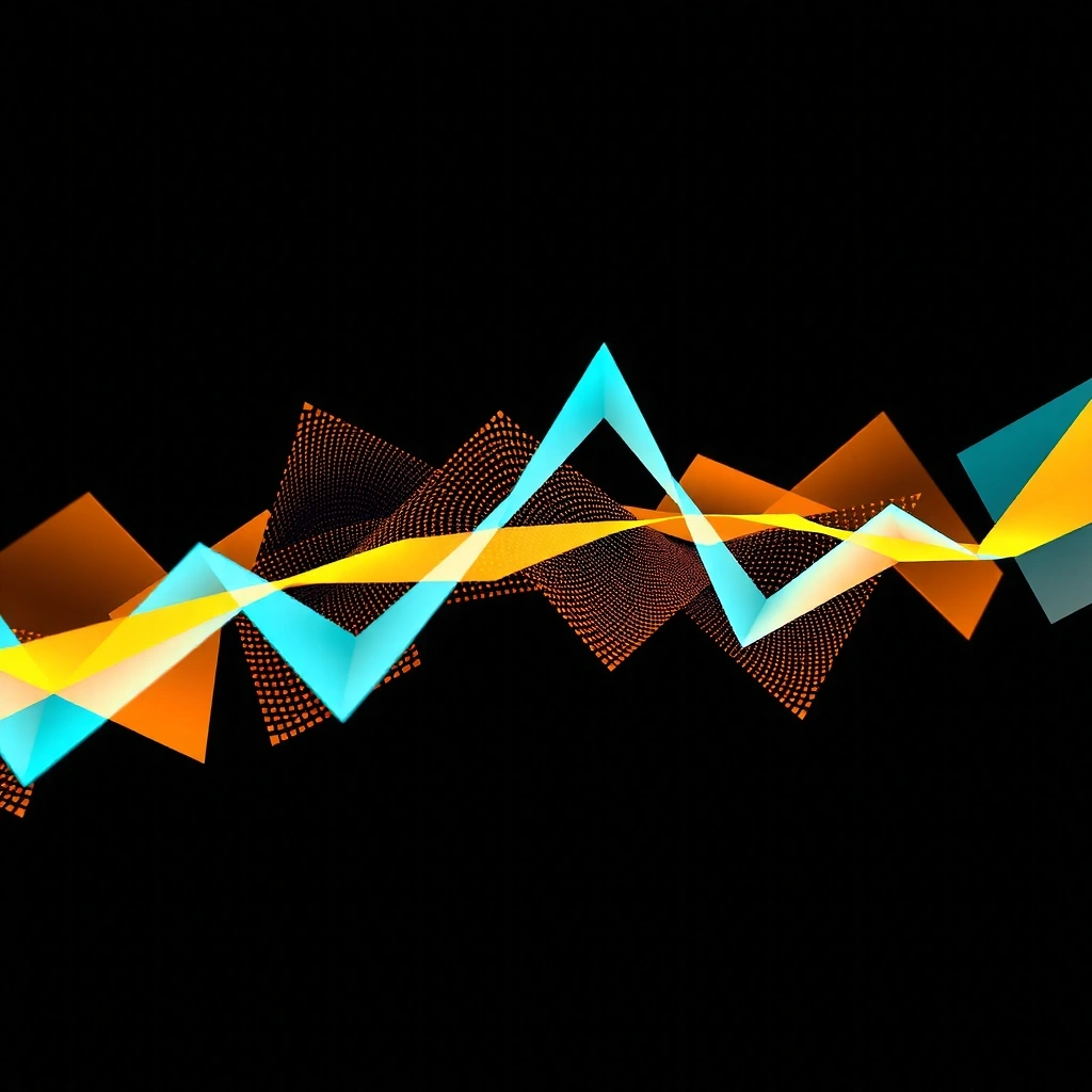 Abstract digital background pattern